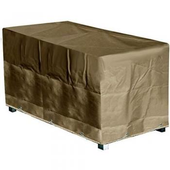 Housse de Table de Jardin Beige 180x110x70 cm