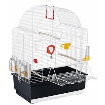Ferplast Ibiza Open Bird Cage with Accessories, Medium