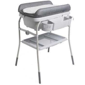 Chicco Cuddle & Bubble Bañera Cambiador Gris