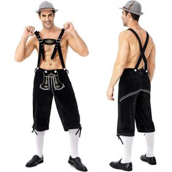 Oktoberfest Outfit für Männer in Lederhosen