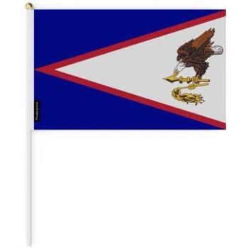 Samoa USA Drapeau Mini – 14x21 cm – 50 Units