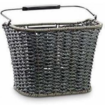 Acid Ratan Handlebar Basket 16L Brown