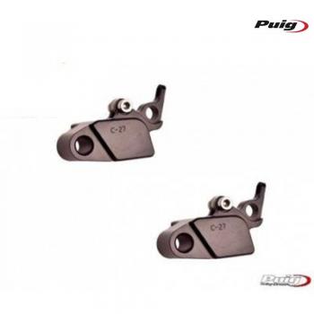 Puig Bremshebeladapter schwarz 5854N