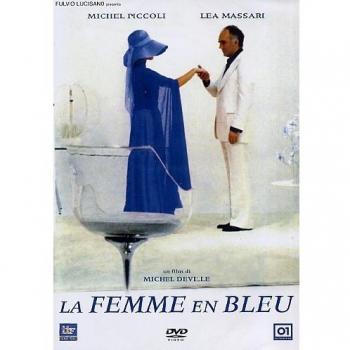 La femme en bleu