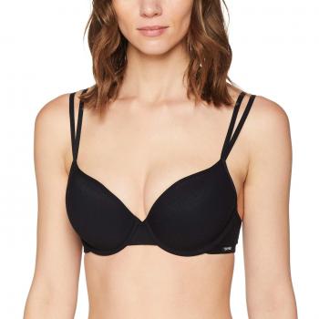 Reggiseno nero senza spalline