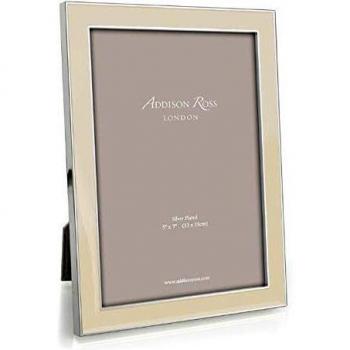 Addison Ross 5x7 Pure Vanilla Enamel Art Frame