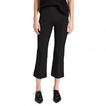 Vince Women's Pintuck Pull-On Crop Flared Pants