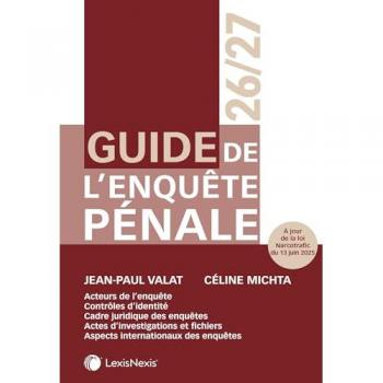 Guide de l'enquête pénale 25/26 (Relié)
