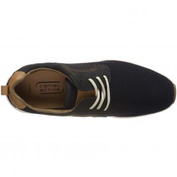 Camel active Herren Run 11 Sneaker, Blau (Midnight 1)