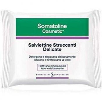 Somatoline Cosmetic Viso 20 Salviettine Struccanti Acqua Alle Rose Acqua Alle Rose