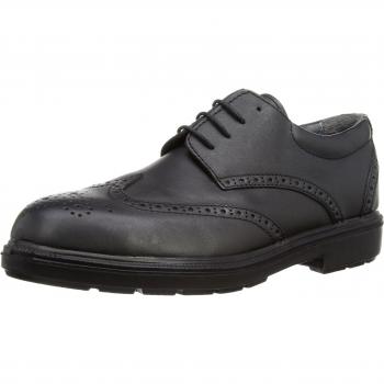 Männer-Sicherheits-Schuh Lavoro Oxford Schwarz 39,5
