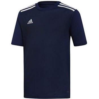 Camiseta Infantil Adidas Campeon19 Azul Tamanho 152