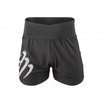 Overshorts Schwarz Laufhose Herren Compressport Größe S (Herstellergröße: S)