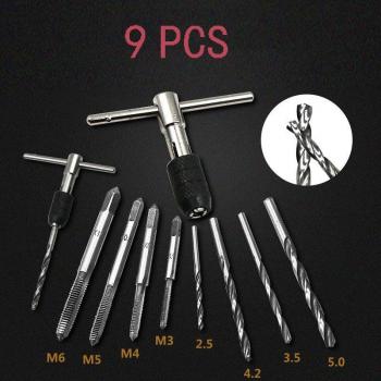 Set Roscar Herramientas de Mano: Brocas + Llave T