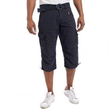 Timezone MilesTZ pantalones cargo 3/4 con cinturón