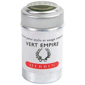 Vert Empire Ink Collection – 6 Cartridges (J. Herbin)