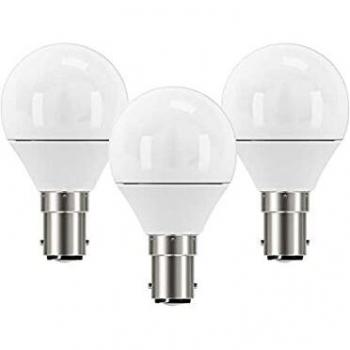 Lumilife B15 LED 5W Golf Ball Light Bulb 2700K Frosted Dimmable