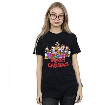Vrolijk Kerstsweater: Mickey & Friends – Dames Versie
