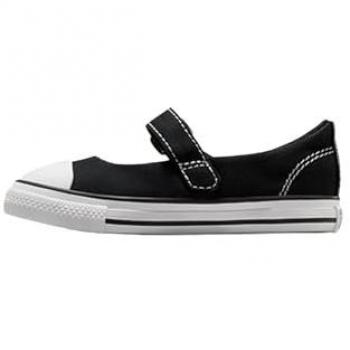 Converse Chuck Taylor All Star Dainty Mary Jane Scarpa Low Top Cotone Bambini Nero One Size