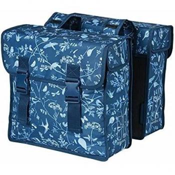 Basil Wanderlust 35L Double Pannier Indigo Blue