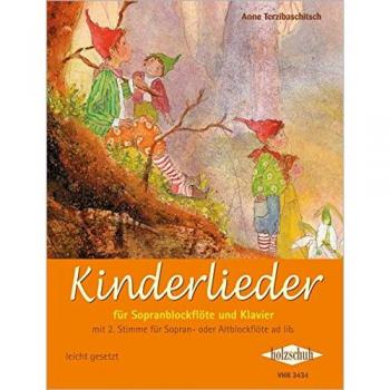 Kinderlieder für Sopranblockflöte und Klavier