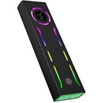 Case da Gioco USB-C per SSD M.2 NVMe con Radiatore Attivo
