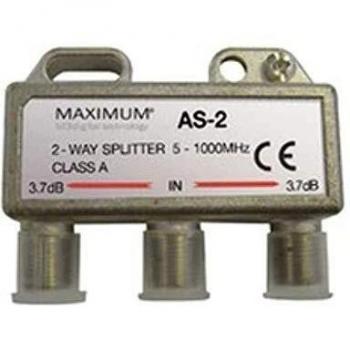 Splitter de señal para cable coaxial AS-2