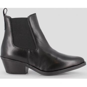 Botines de mujer de piel con punta afilada