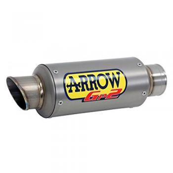 Marmitta Arrow GP2 con Raccordo Inox per Aprilia RSV4
