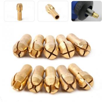 Forets laiton 10 pcs mandrin 0.5 à 3.2 mm
