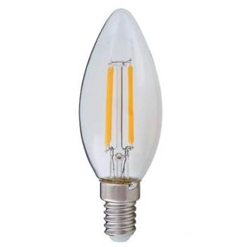 Lindby E14 4W Filament Candle Light 430lm 2700K