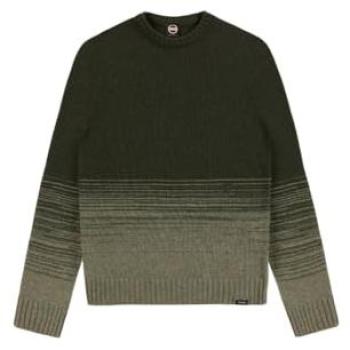 Colmar M Size Green Crew Neck Sweater – Knitted Round Neck