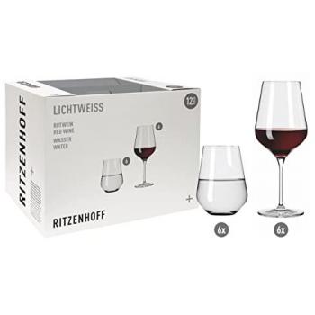 Calice da Vino e Acqua Light White