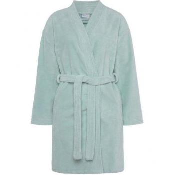 Damen Hausmantel Lascana in Grün-Mint, Größe XXL
