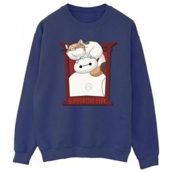 Felpa con Supporto Frame di Baymax per Uomo