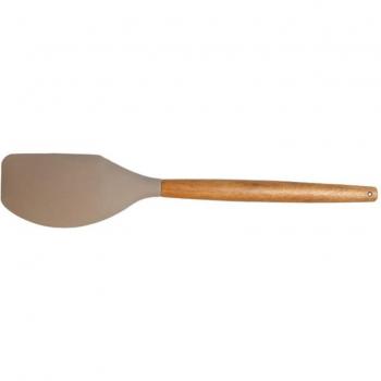 Silicone Cooking Utensils with Wooden Handles