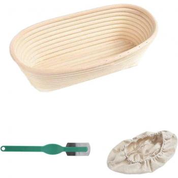 Rattan Teigmasse Korb für DIY-Bäcker