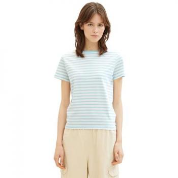 TOM TAILOR Denim T-Shirt, geringelt