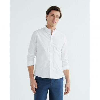 Long-Sleeved White Cotton Shirt by North Sails for Men in Size Small