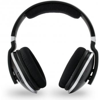 Kabelloser Stereo Kopfhörer 2.4GHz Over Ear mit Geräuschunterdrückung und Ladestation