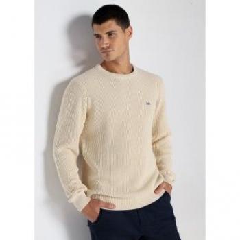 Maglione Lois Jeans con Scollo A V 13598-1769-3358-05 White 2XL