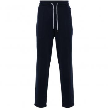 Brunello Cucinelli Men's 2XL Blue Lounge Pants