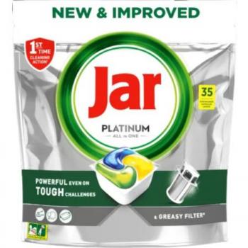 Jar tablety do myčky Platinum All-in-One Citron 35 ks