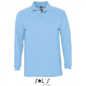 Sol's Casual Langarm-Poloshirt Herren