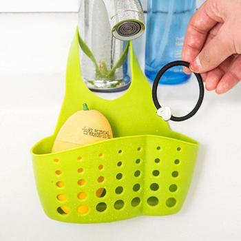 Snap Button Sink Sponge Storage Basket