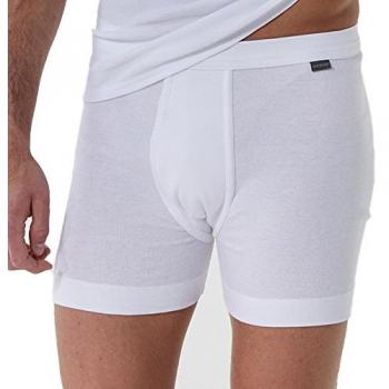 SCHIESSER Essentials Trunks, kurz, weiß, Größe 8