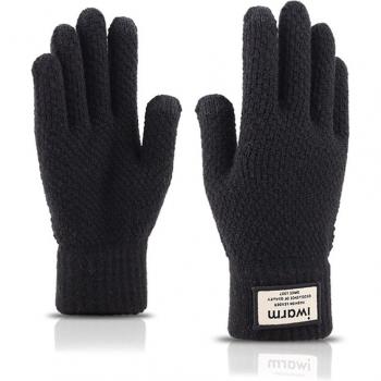 Herrenhandschuhe aus Wolle und Kaschmir