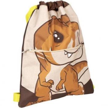 CERDA SAQUITO ESCOLAR JURASSIC PARK OCHRE