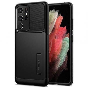 Protezione SPIGEN per Galaxy S21 Ultra colore nero