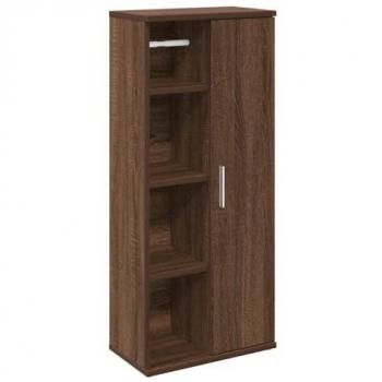 Badkamerkast met Rolhouder Eiken 39x22x90 cm